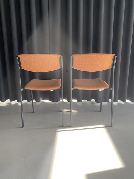 Image 1 of 2x Gijs Van Der Sluis Dining Chair No.50