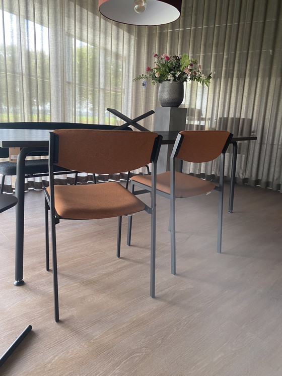 Image 1 of 2x Gijs Van Der Sluis Dining Chair No.50