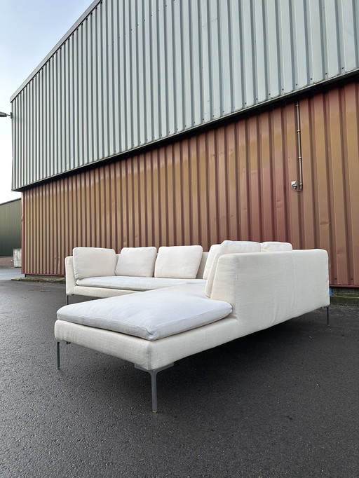 Zgan B&B Italia Beige Corner Sofa ~ New price €10,000