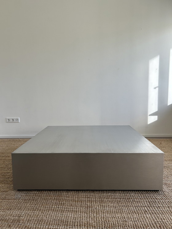 Image 1 of Stainless Steel Coffee Table / Stainless Steel Coffee Table