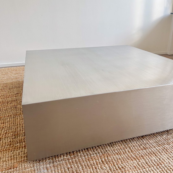 Image 1 of Stainless Steel Coffee Table / Stainless Steel Coffee Table