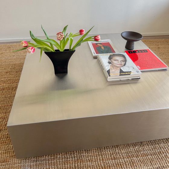 Image 1 of Stainless Steel Coffee Table / Stainless Steel Coffee Table