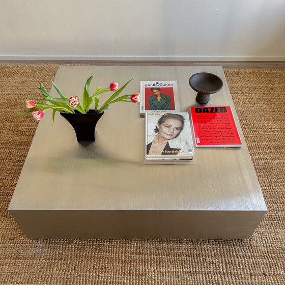 Image 1 of Stainless Steel Coffee Table / Stainless Steel Coffee Table