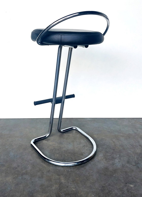 Image 1 of 2x Italian bar stool chrome