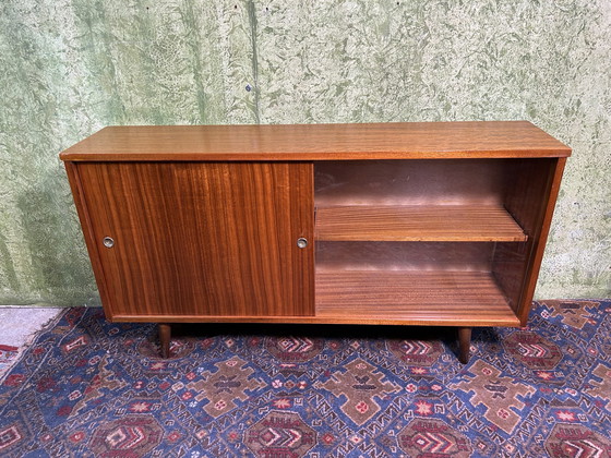 Image 1 of Mid century retro vintage teak bookcase 1960