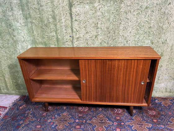 Image 1 of Mid century retro vintage teak bookcase 1960