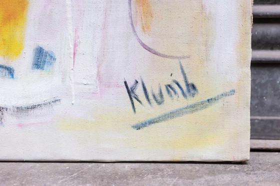 Image 1 of André Klumb For Maison Jansen. Oil on canvas. 1970s.