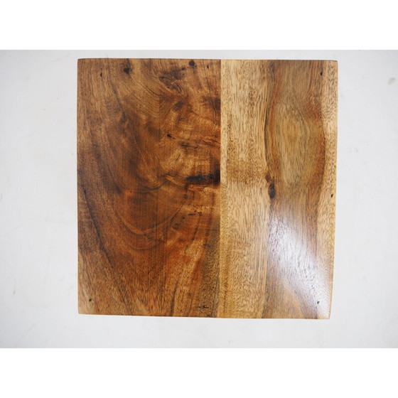 Image 1 of Vintage cherrywood stool