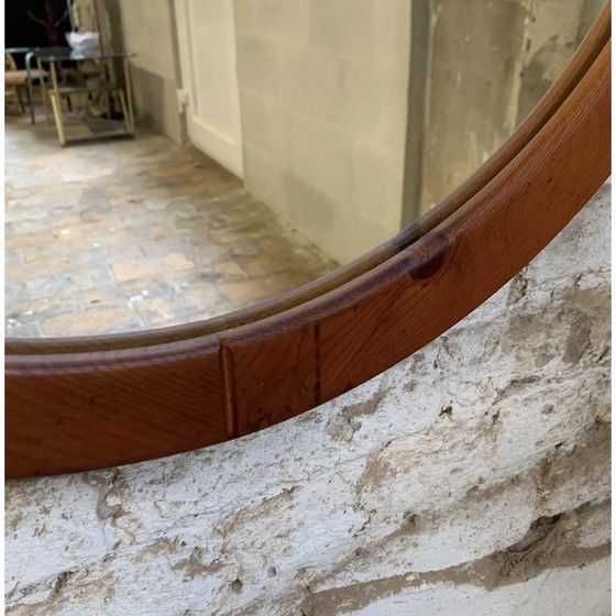 Image 1 of Vintage solid pine mirror for Ikea, 1978