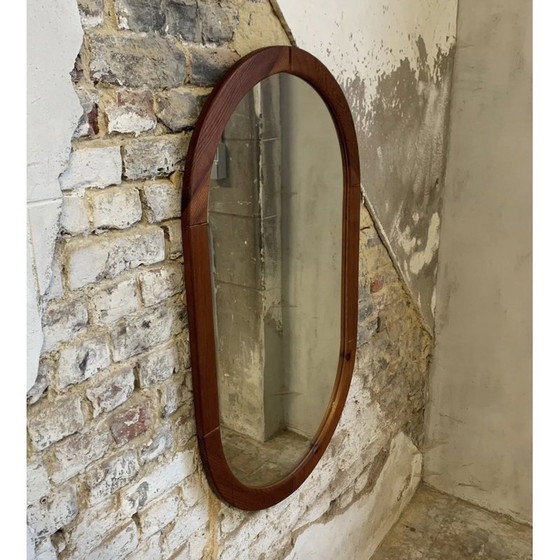 Image 1 of Vintage solid pine mirror for Ikea, 1978