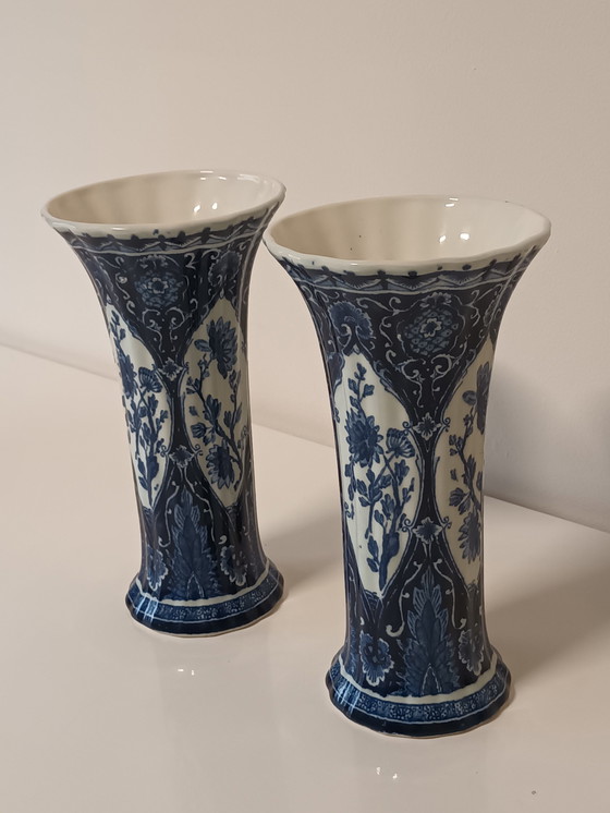 Image 1 of Couple of Vases Petrus Regout