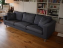 Divano di design con comoda seduta in memory foam