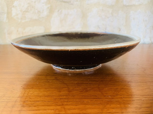 Mid-Century, Glazed Bullseye Earthenware Bowl, California, USA, 1960’s