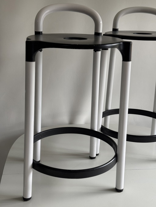 Pair Of Polo Bar Stools By Kartell