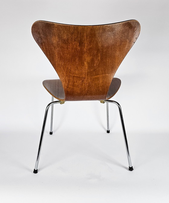 Image 1 of Fritz Hansen - FH - butterfly chair - model 0366 - teak - Denmark - 50's