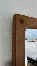 Ensemble miroir vintage avec commode kai kristiansen