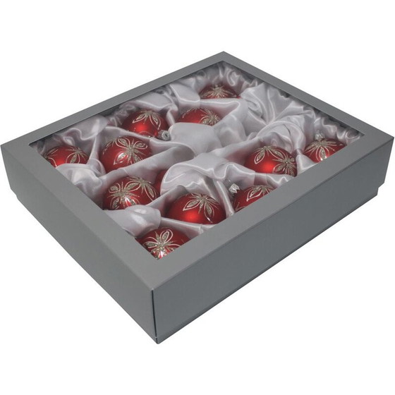 Image 1 of Vintage hand-blown glass Christmas ornaments, Czech Republic 2020