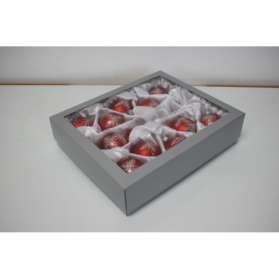 Image 1 of Vintage hand-blown glass Christmas ornaments, Czech Republic 2020