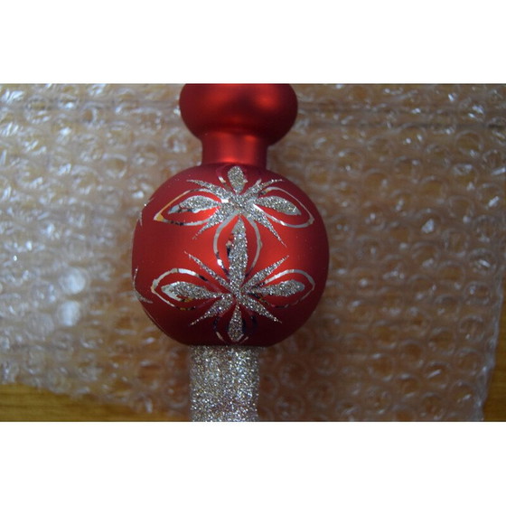 Image 1 of Vintage hand-blown glass Christmas ornaments, Czech Republic 2020
