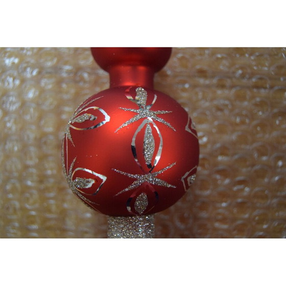 Image 1 of Vintage hand-blown glass Christmas ornaments, Czech Republic 2020