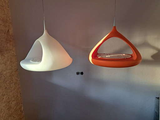 2x marchetti hanging lamps