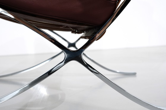 Image 1 of 2x Knoll Barcelona Chair designed by Ludwig Mies van der Rohe