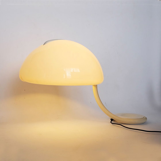 Image 1 of Design by Elio Martinelli. This design icon lamp, Serpente.