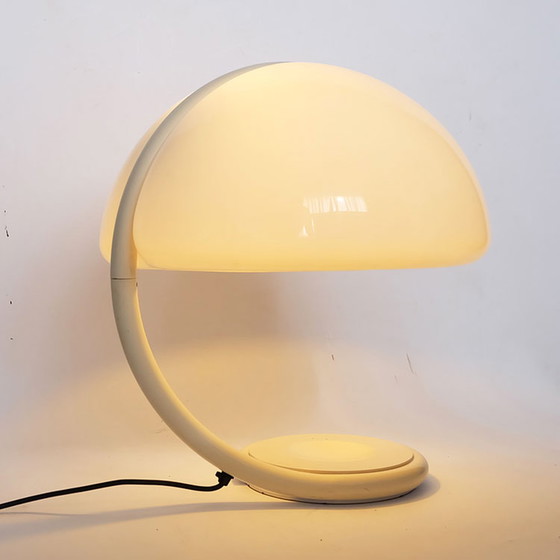 Image 1 of Design by Elio Martinelli. This design icon lamp, Serpente.