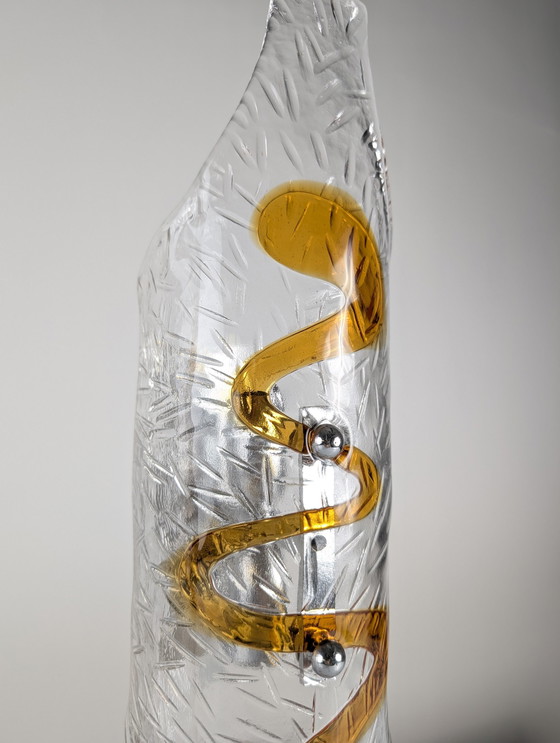 Image 1 of Par de apliques de cristal de Murano XXL