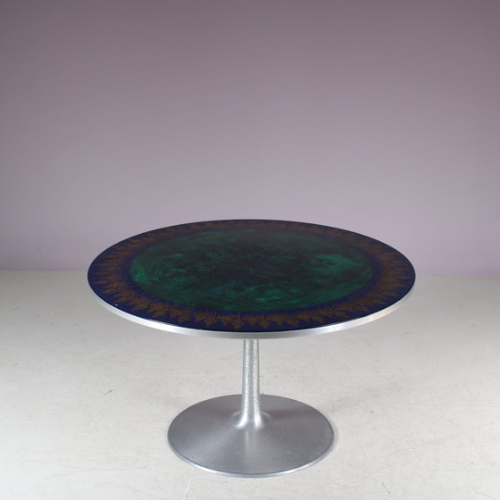 Image 1 of Björn Wiinblad, Susanne Fjeldsøe Mygge, & Poul Cadovius Dining Table for France & Son, Denmark 1960