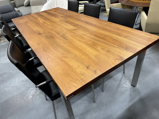 Image 1 of Tavolo da pranzo Bert Plantagie Spike 220X100 in legno di noce