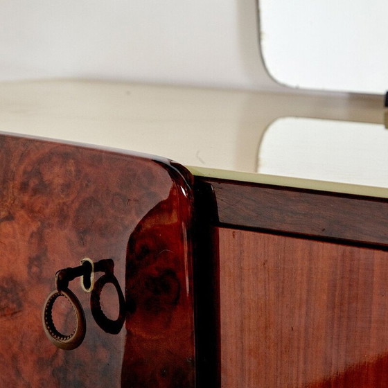 Image 1 of Vintage Sideboard with Mirror, Italian 1970s