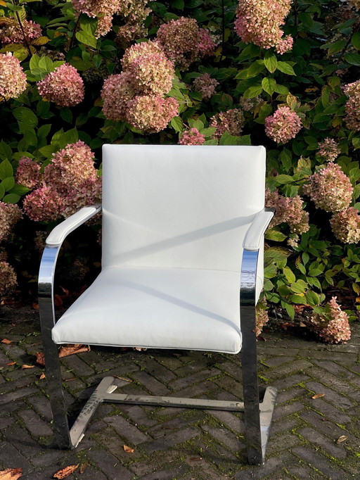 6 X Knoll Brno Chairs White