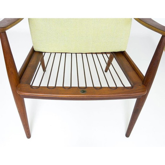 Image 1 of Vintage armchair by Peter Hvidt and Orla Molgaard Nielsen for France and Daverkosen, Denmark