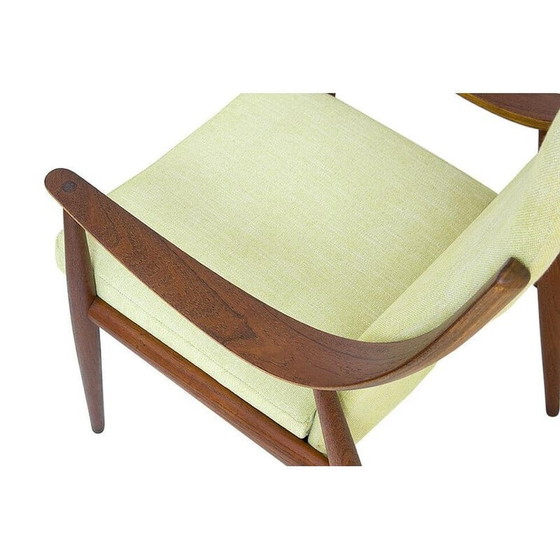 Image 1 of Vintage armchair by Peter Hvidt and Orla Molgaard Nielsen for France and Daverkosen, Denmark