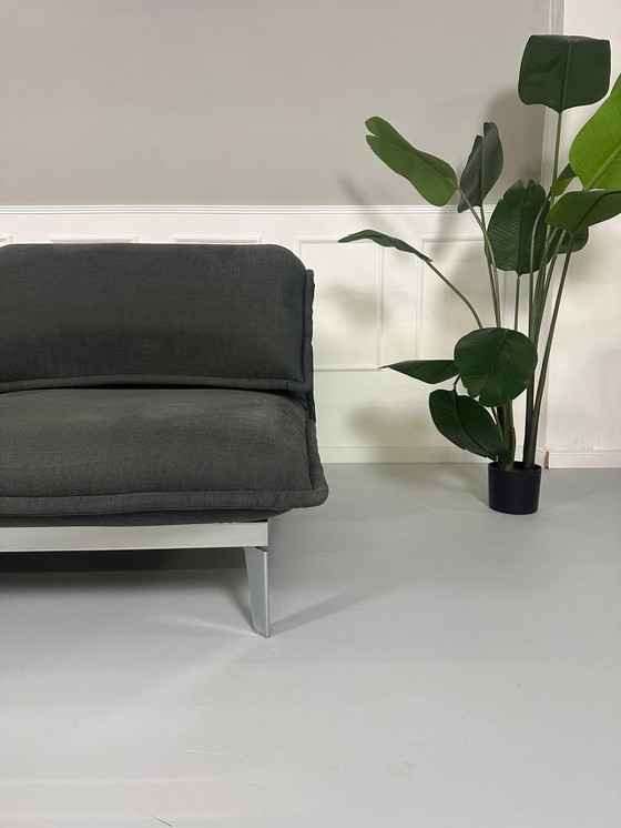 Image 1 of Rolf Benz Nova Gray Designer Sofa Couch Sleeping Function