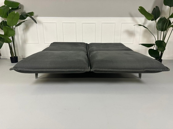 Image 1 of Rolf Benz Nova Gray Designer Sofa Couch Sleeping Function