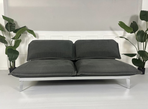 Image 1 of Rolf Benz Nova Gray Designer Sofa Couch Sleeping Function