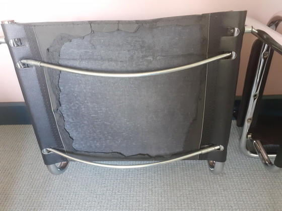 Image 1 of 3x Vintage tubular frame chair