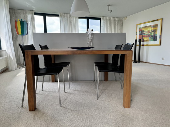 Image 1 of Zannota dining room table chair and table