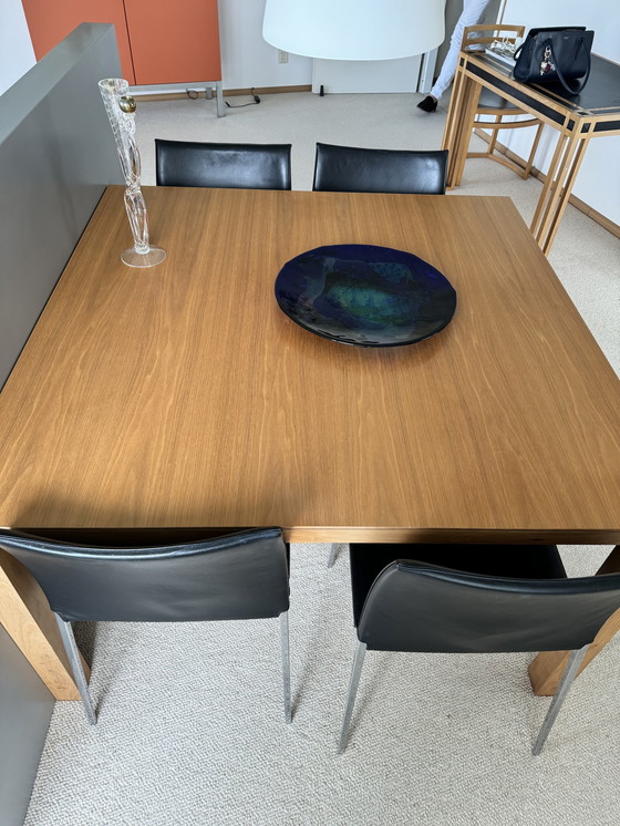 Image 1 of Zannota dining room table chair and table