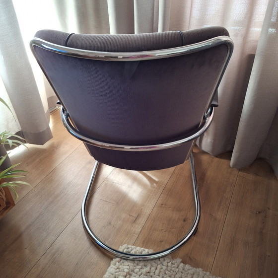 Image 1 of Gebr. van der Stroom Fauteuil Gispen 412 Dutch Originals