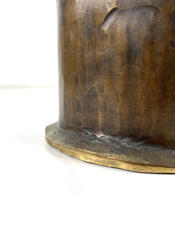 Image 1 of Sculptural bronze candlestick