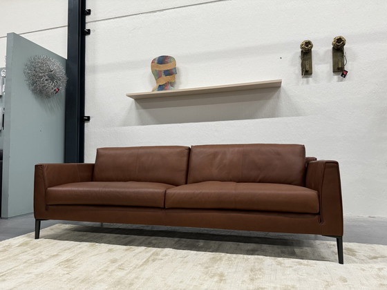 Image 1 of Design On Stock Heelz 4 Seater Sofa Cera Canyon Leather