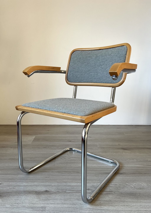 4x Retro tubular frame chair