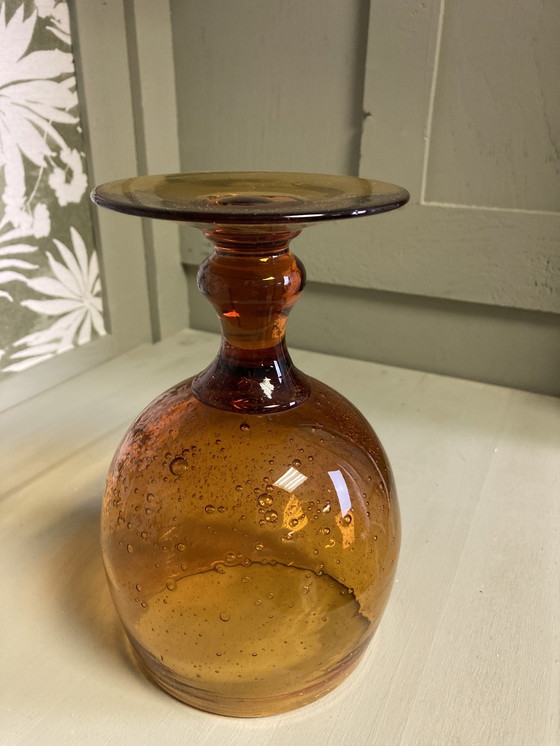 Image 1 of Glass/Vase With Bubbles