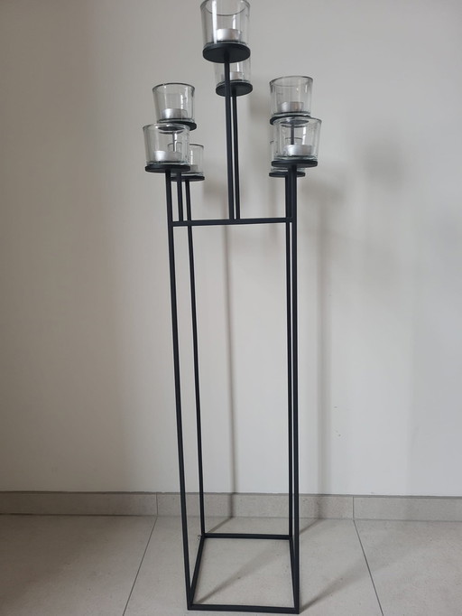 Candle holder, Blomus. Collection Nero.