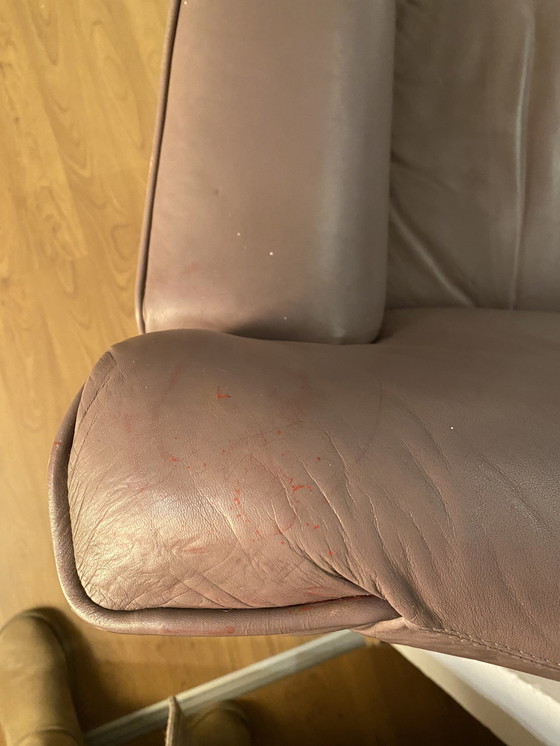 Image 1 of Sillón B&amp;B Italia cuero 3X Afra Tonia Scarpa