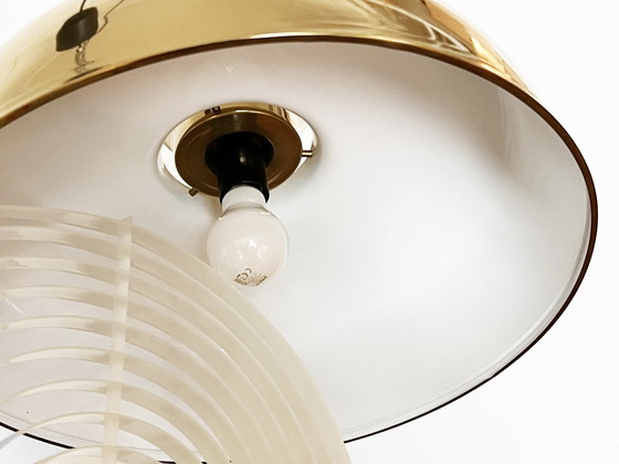 Image 1 of Grande lampadario in ottone, Svezia anni '60