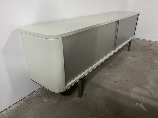 Hörst Brüning Rare Sideboard By Kill International White Aluminium 230 Wide